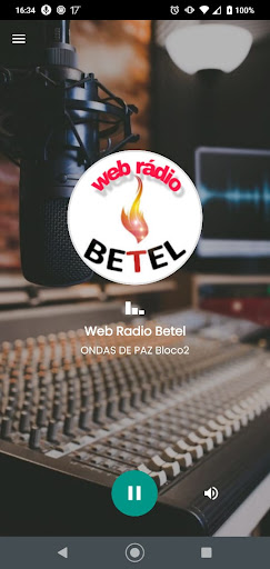 Android application Web Rádio Betel screenshort