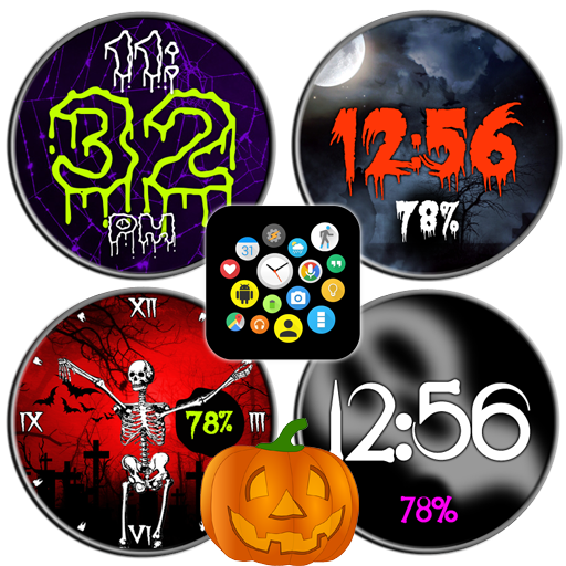 Halloween Watch Face Pack Wear Изтегляне на Windows