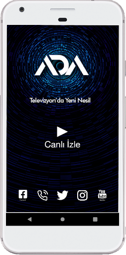 Android application ADA TV screenshort