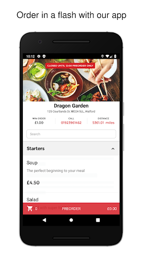 Android application Dragon Garden screenshort
