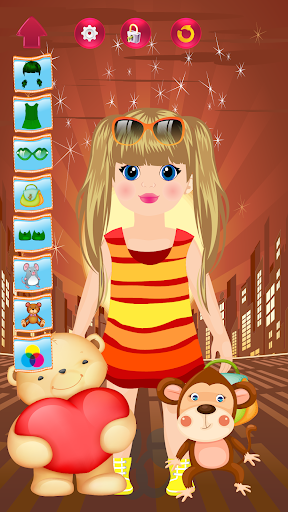Dress Up Little Girl Game