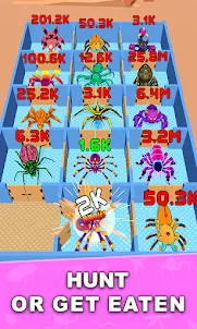 Monster Insect Attack Puzzle