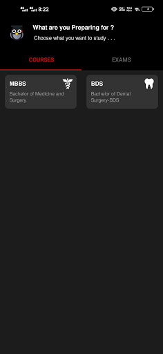 Android application DOCTAPP - For Dental Students screenshort