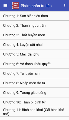Truyen pham nhan tu tien Screen 2