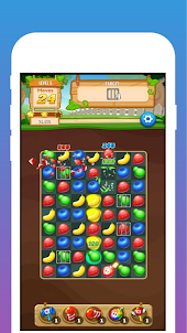 Match-3 fruice puzzle game