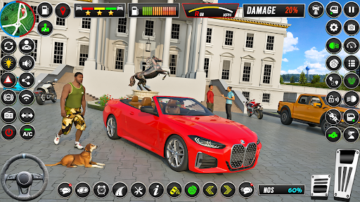 Android application Car Driving Simulator 3d 2022 screenshort