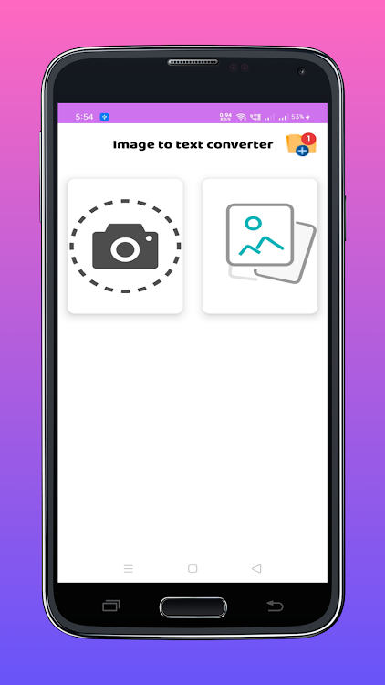 Image to text converter - 1.2 - (Android)