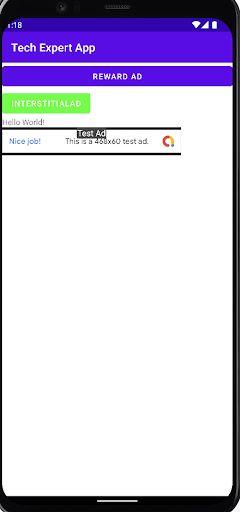 Android application Tech Expert App screenshort