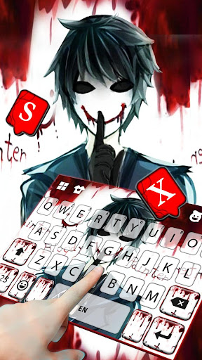 Creepy Bloody Boy Theme Screen 3