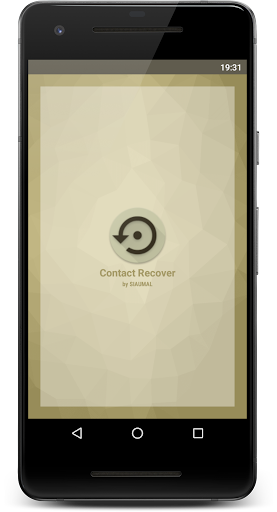 Android application Recover Contacts screenshort