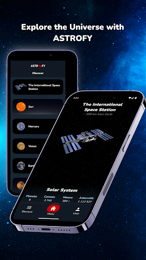 Android application Universe screenshort