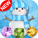 Snowman Games & Frozen Puzzles match 3 games free icon