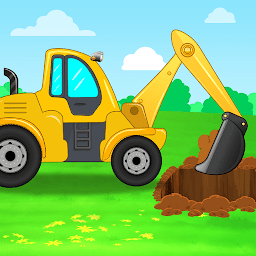 Construct House Building Truck