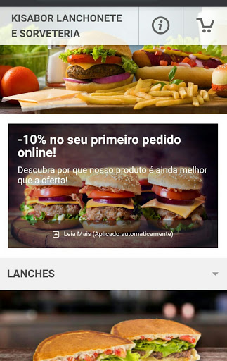 Kisabor Lanchonete Screen 2