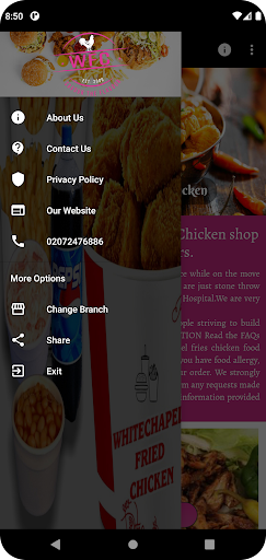 Whitechapel Fried Chicken WFC Screen 3