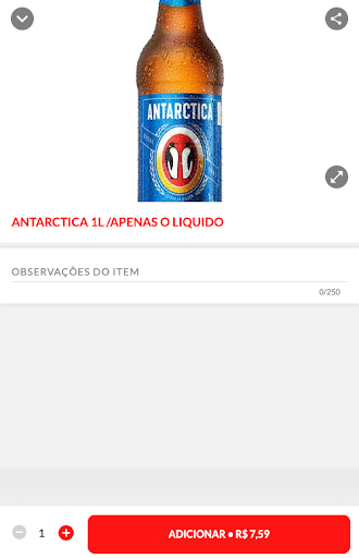 Barão das Bebidas Delivery Screen 3