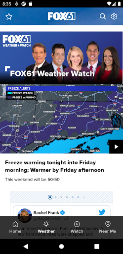 FOX61 WTIC Connecticut News Screen 2