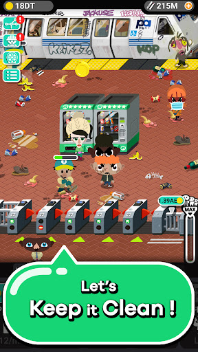 Screenshot of Metro Pocket : Idle Station