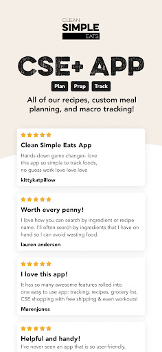 Screenshot of Clean Simple Eats +