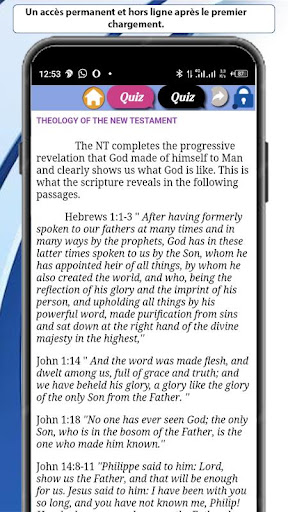 Theology Course Screen 3