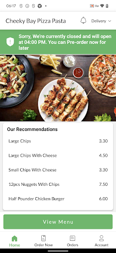 Cheeky Bay Pizza Pasta Screen 2