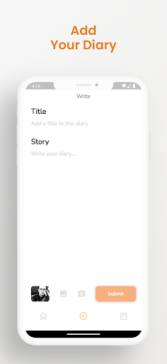 Lokum: Diary&Mood Tracker App Screen 3