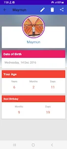 Age Calculator | Date of birth