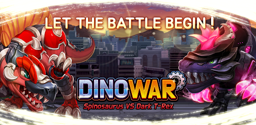 Dino War Spino VS Dark T-Rex  apktcs 1