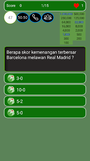 Kuis Bola Screen 3