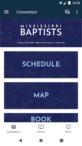 Android application Mississippi Baptist Convention screenshort