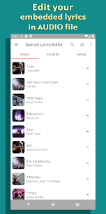 Lyrics Editor Mod Apk (Pro Features Unlocked) 4