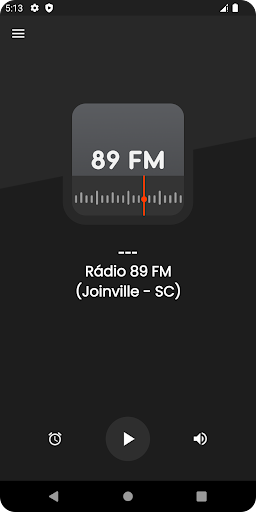 Android application Rádio 89 FM (Joinville - SC) screenshort