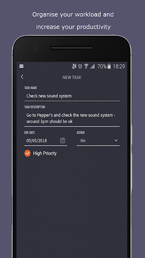 Mike: Manage Your Music Career Screen 2