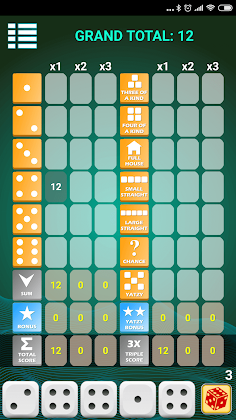 Triple Yatzy - Screenshot 4