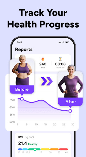 Chair Yoga for Seniors at Home screenshot 7