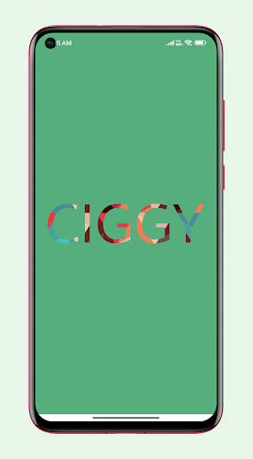 Android application Ciggy screenshort