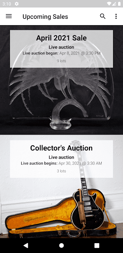 Android application Champagne screenshort