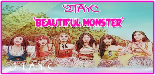 Android application STAYC -'BEAUTIFUL MONSTER' screenshort