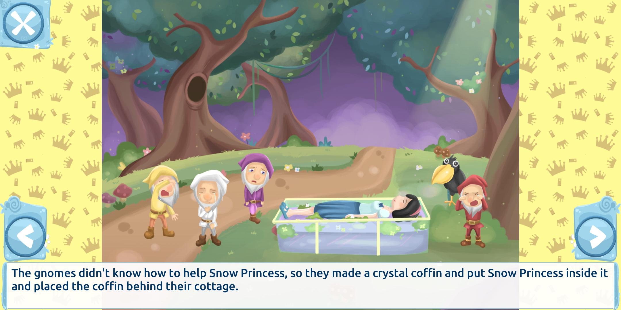 Android application Snow Princess: Games for Girls screenshort