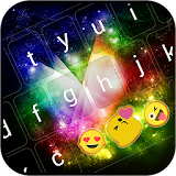 Glow in the dark keyboard icon
