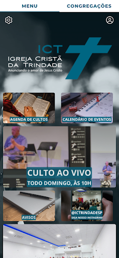 Android application Igreja Cristã da Trindade screenshort