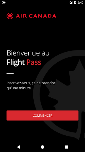 Aperçu de l'application