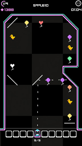 Android application Ricochet Girls screenshort