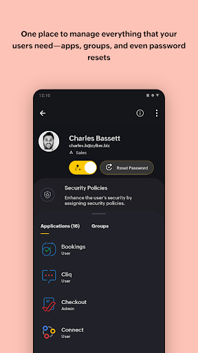 Screenshot of Zoho One - The Business Suite
