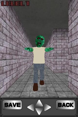Android application TheZombieMaze screenshort
