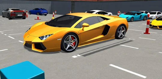 3D super car Park at 2024