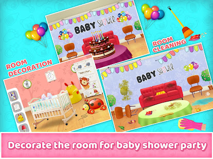 Princess Newborn Baby Shower - Mommy & Babysitter 10 APK screenshots 6