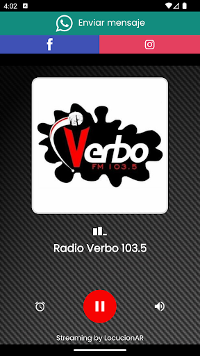 Radio Verbo 103.5 Screen 3