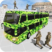 Offroad Army Bus Driving: New Army Games 2021