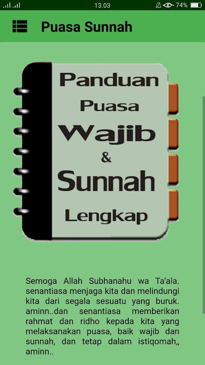 Panduan Puasa Wajib & Sunnah - 1.4 - (Android)